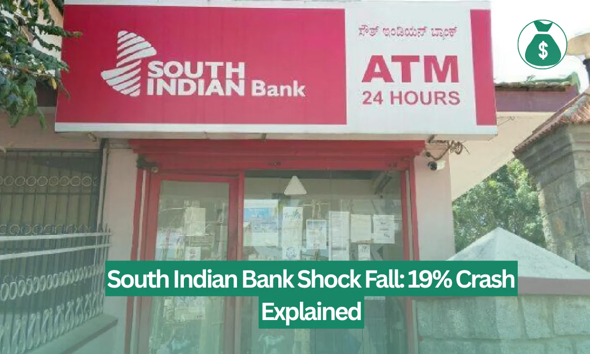 South Indian Bank Shock Fall: 19% Crash Explained | Image With Money Control