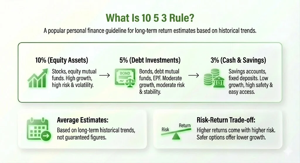 Why Investors Use The 10-5-3 Rule?