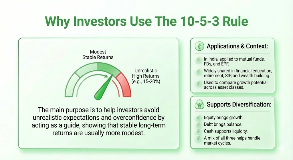 Why Investors Use The 10-5-3 Rule?