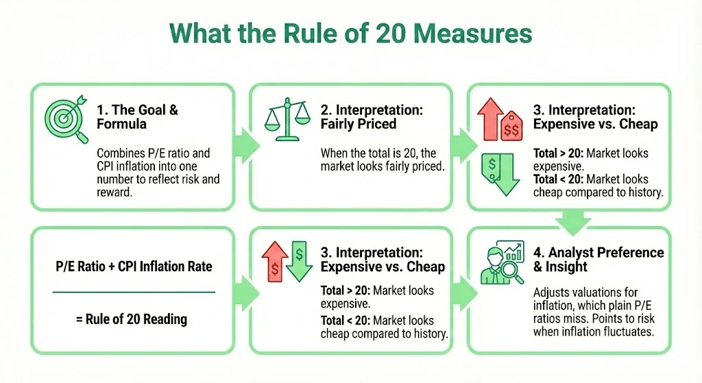 What the Rule of 20 Measures | Rule of 20: What the Latest Market Readings Signal for Investors in 2026