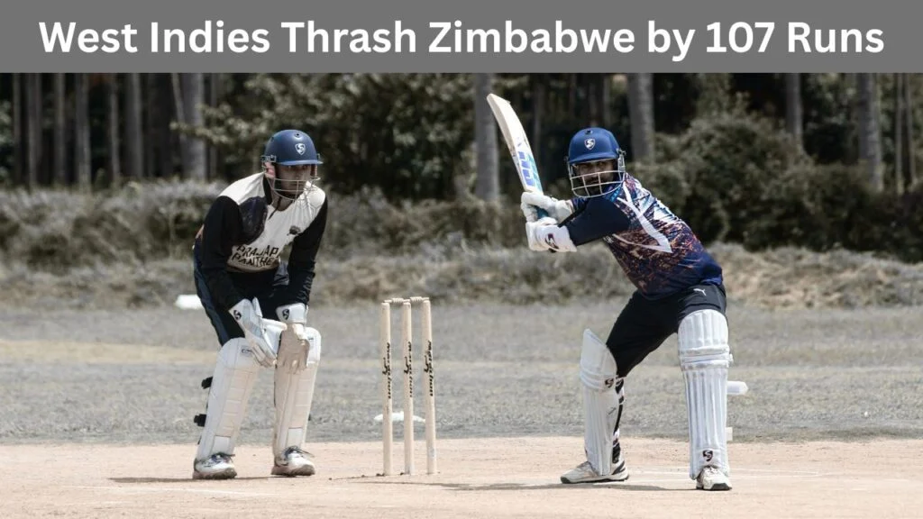 West Indies Thrash Zimbabwe by 107 Runs at Wankhede, Top Group 1 Table