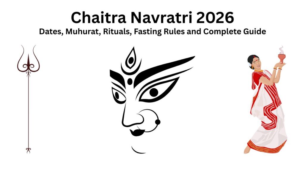 Devotees performing Chaitra Navratri 2026 rituals with kalash sthapana and fasting
