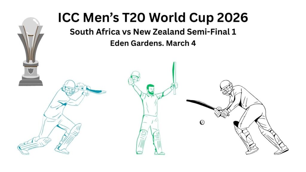 South Africa and New Zealand players ahead of T20 World Cup 2026 Semi-Final 1 clash