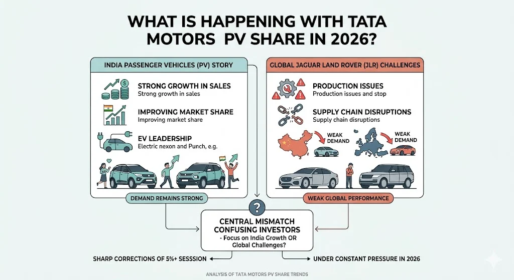 What Is Happening With Tata Motors PV Share?
