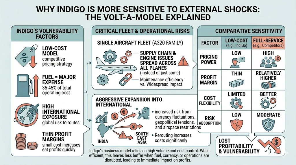 What Makes IndiGo More Sensitive Than Others