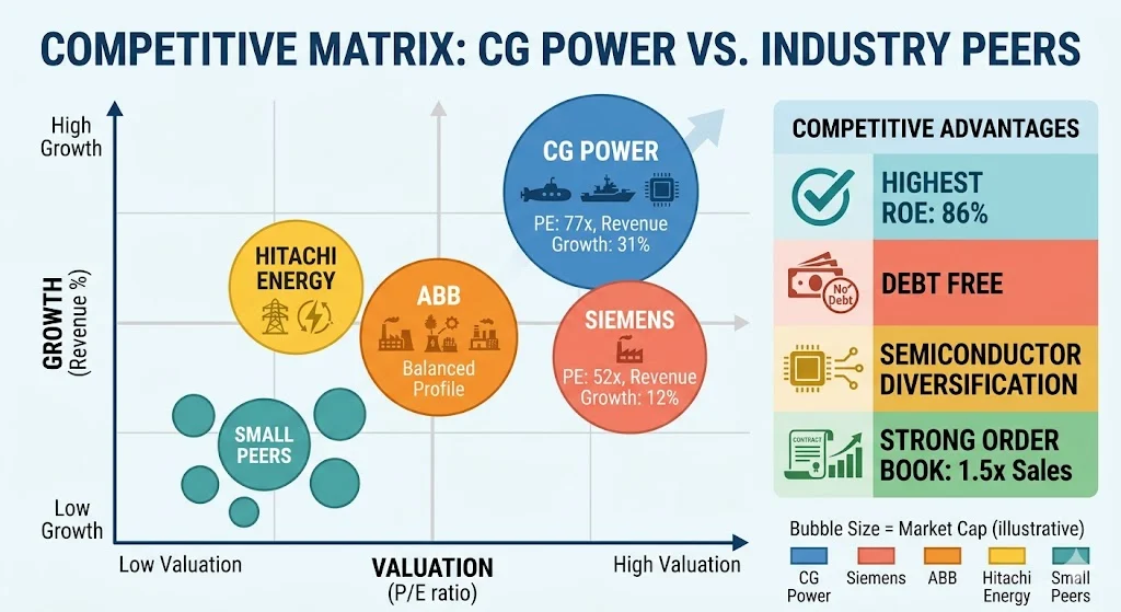 Comparative Analysis: CG Power vs Peers